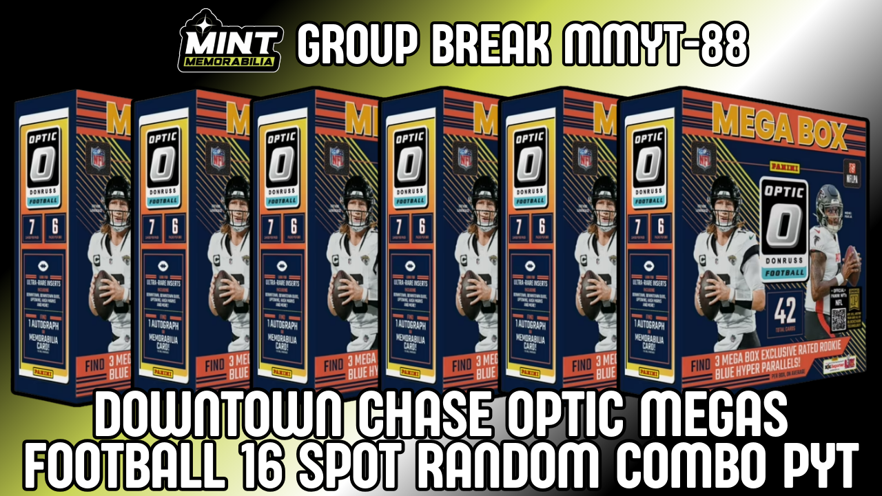 DOWNTOWN CHASE OPTIC MEGAS FOOTBALL 16 SPOT RANDOM COMBO PYT: MMYT-88