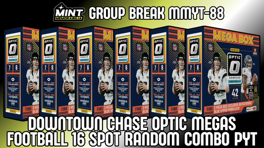 DOWNTOWN CHASE OPTIC MEGAS FOOTBALL 16 SPOT RANDOM COMBO PYT: MMYT-88